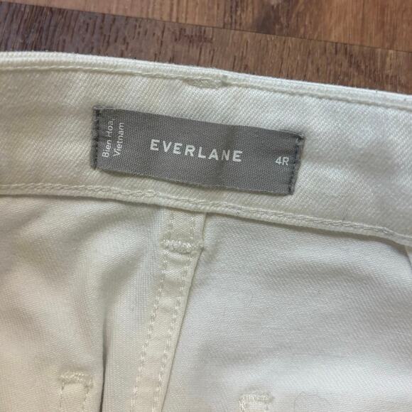 Everlane The Utility Wide-Leg Pant White Size 4R - Picture 5 of 10